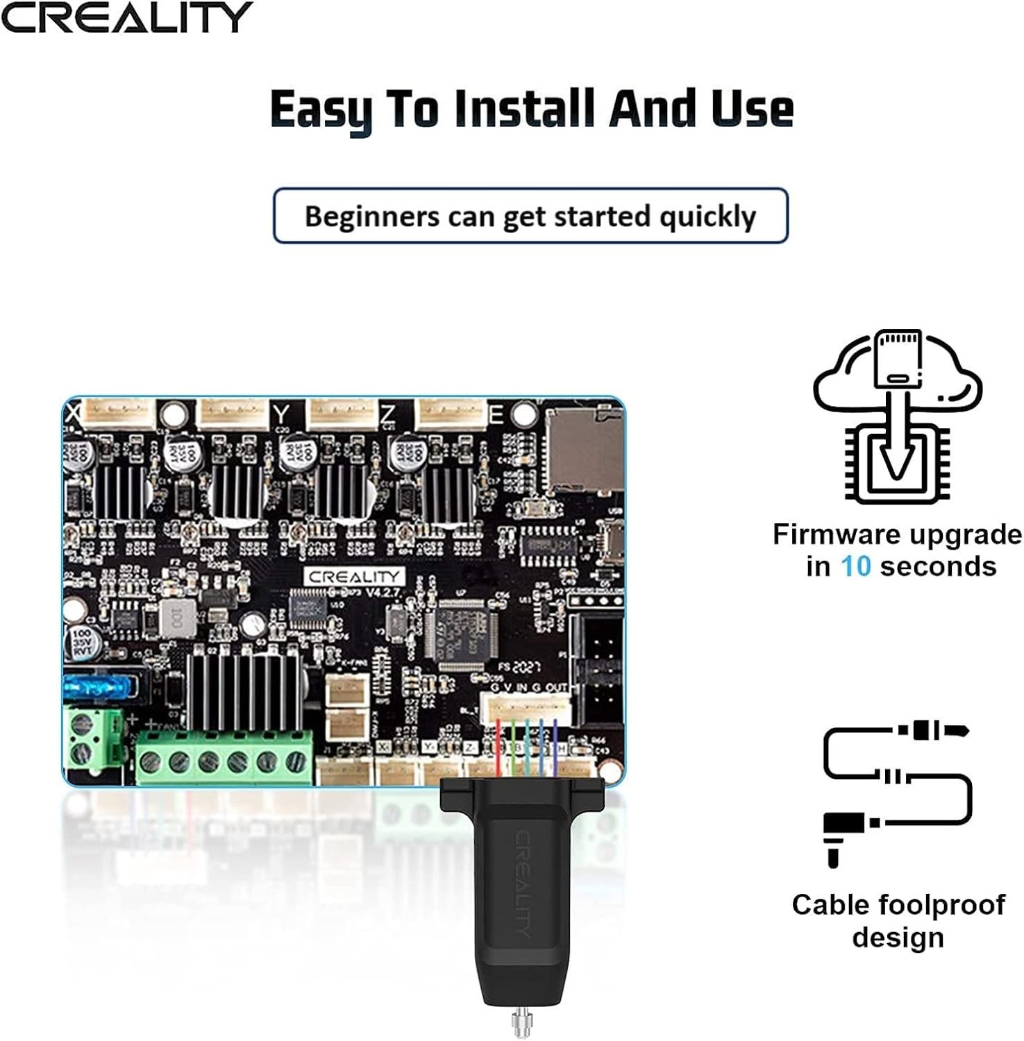 Creality For Ender 3/v2/ Pro/Ender 5/pro CR Touch Auto Bed Leveling Sensor Kit