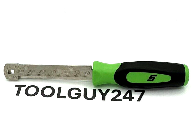 SNAP ON FBP2 GRN Pocket SPARK PLUG GAP GAUGE RAMP GAUGE GREEN HANDLE NEW USA