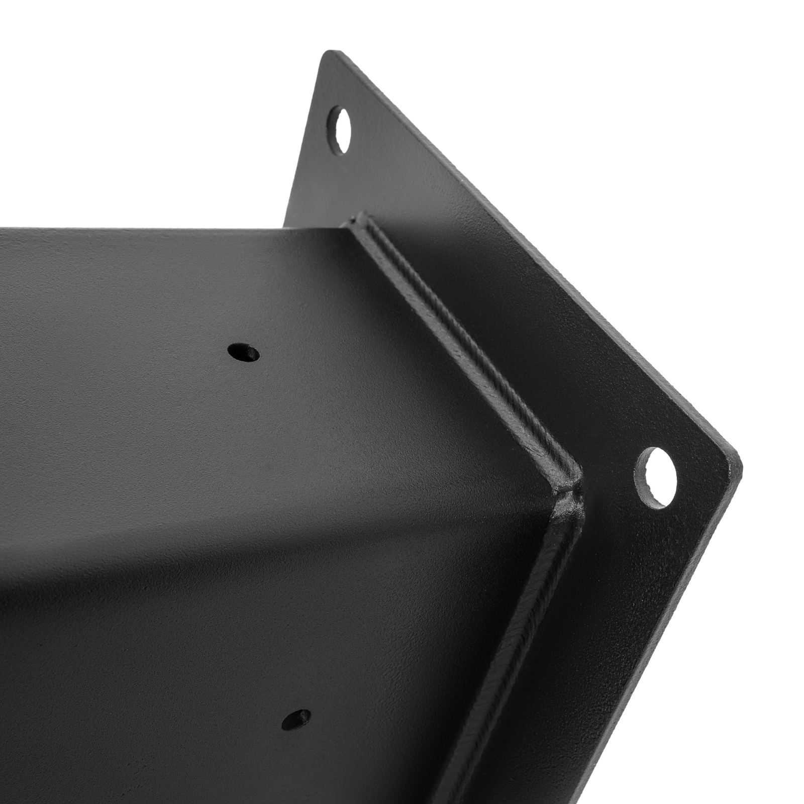 8PCS Black Powder Coated Pergola Brackets Kit 3-Way Right Angle Corner Bracket