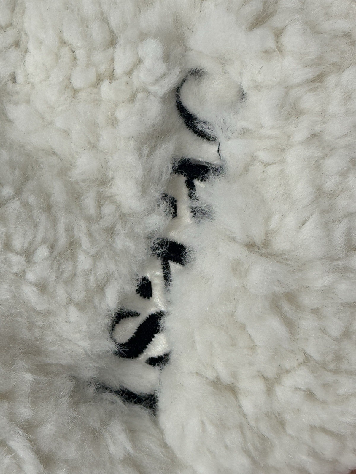 New Pottery Barn KIDS Sherpa Soccer Ball Anywhere Beanbag Slipcover Mono “Issac”