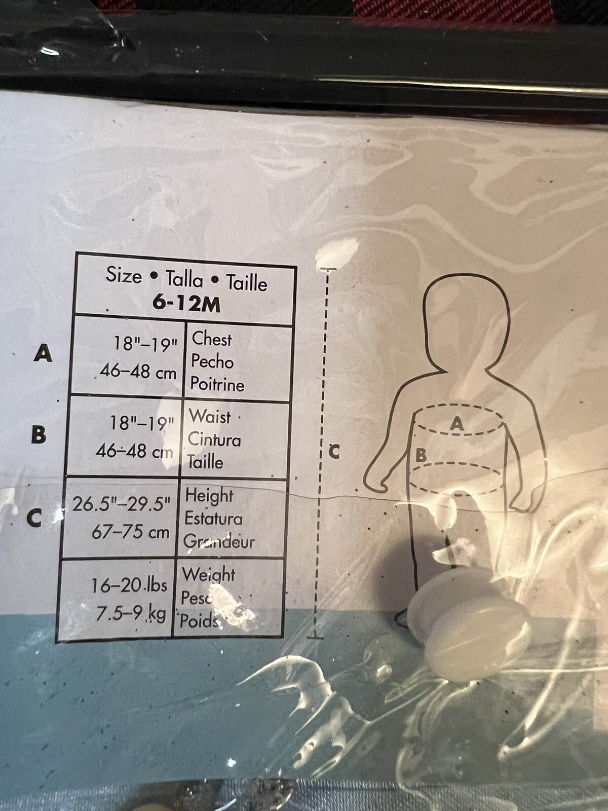 Disney Princess Baby Cinderella Halloween Costume Size 6-12M