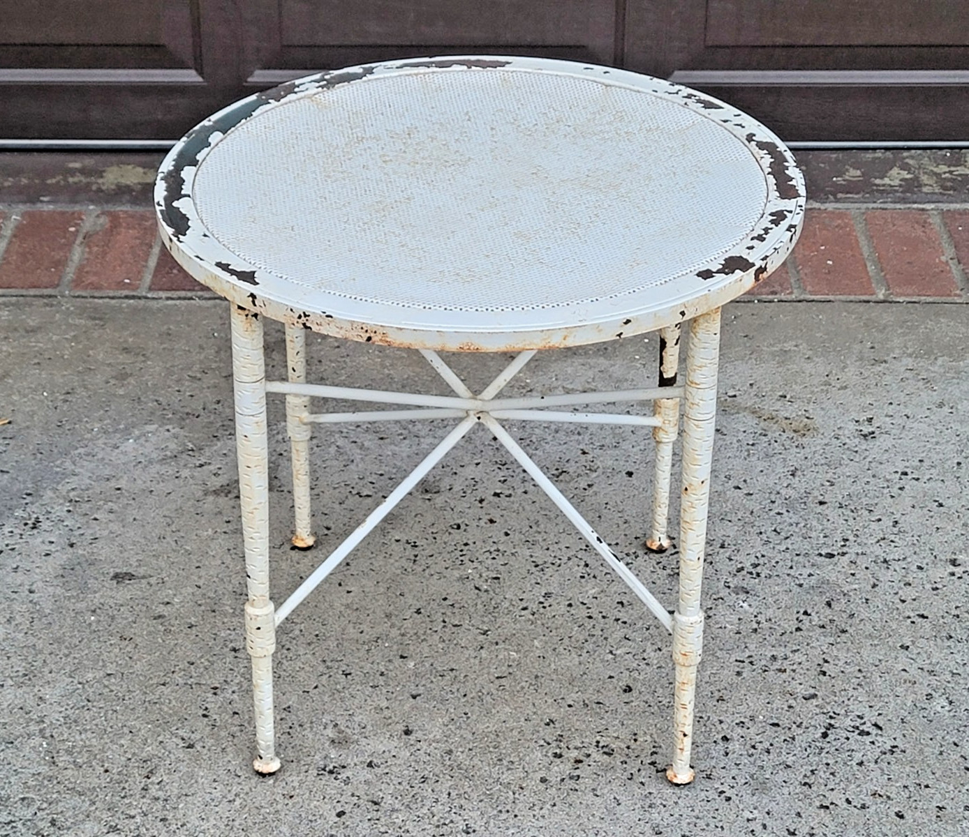 Mario Papperzini 'Amalfi' Iron Side Table for Salterini, 1950's