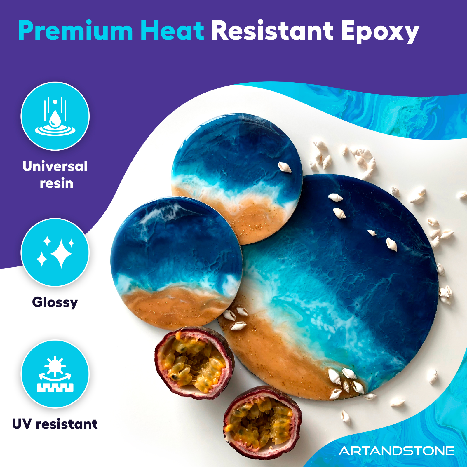 Crystal Clear Epoxy Resin Kit - 11.8 Oz