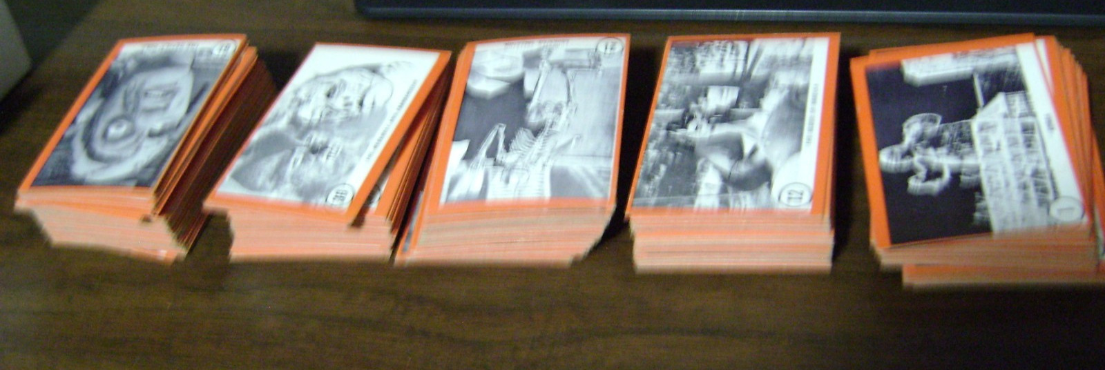 220X 1963 ROSAN FAMOUS MONSTERS Orange Border LOT of 220 Cards EX+