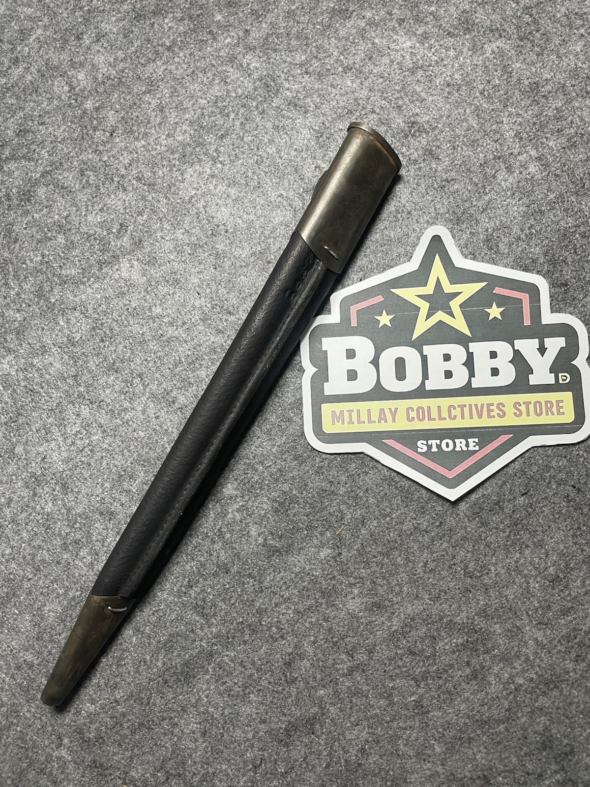 BRITISH 1888 1903 DAGGER SHEATH -- scabbard(Reproduction) Iron parts