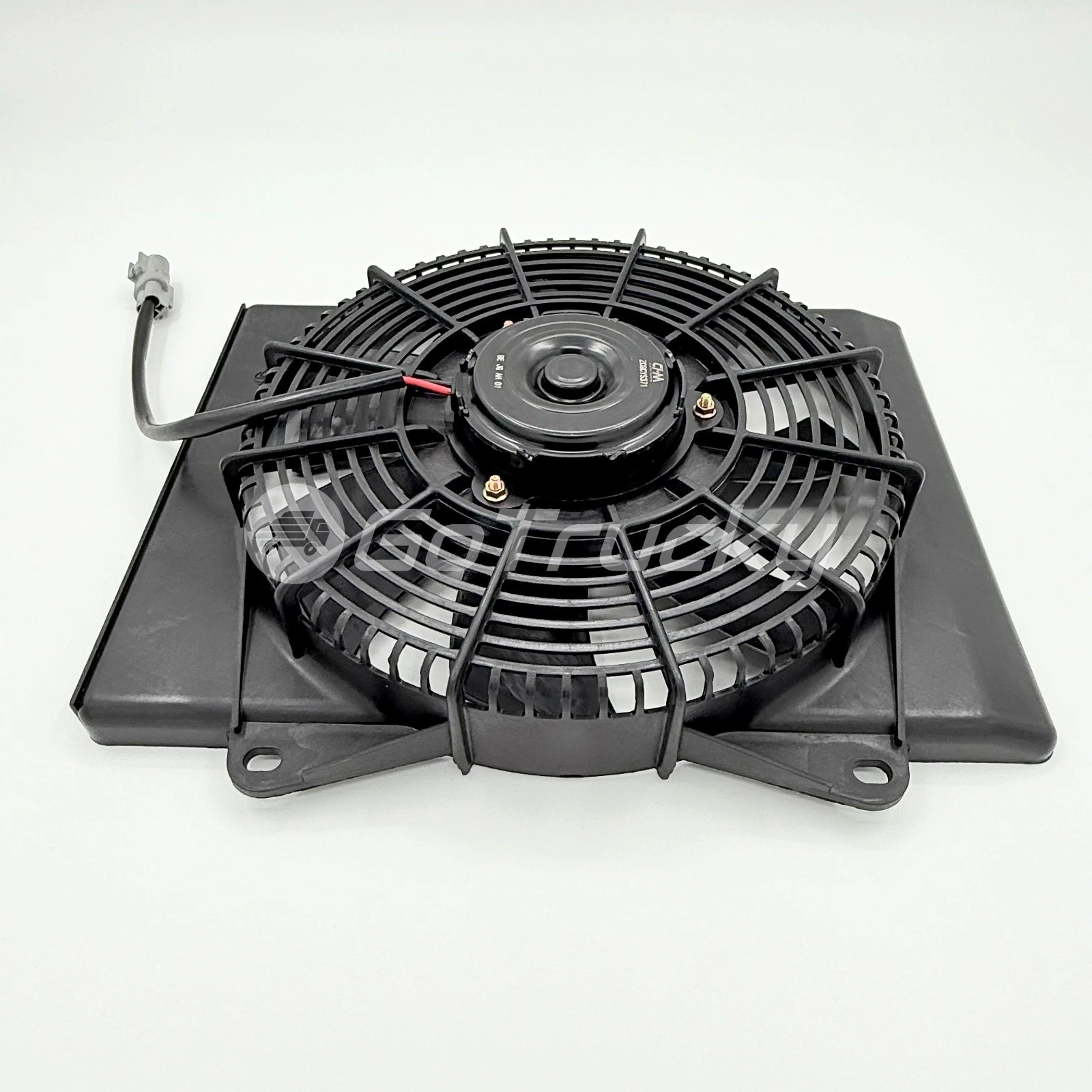 Fan Motor Assembly Condenser For Isuzu NPR-HD NQR NRR 4HK1 5.2L 4HE1 4.8L 98-08