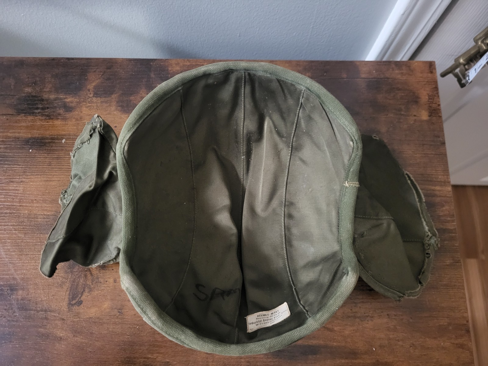 VTG WW2 WWII US Army Air Force USAF M4A2 Anti-Flak Helmet