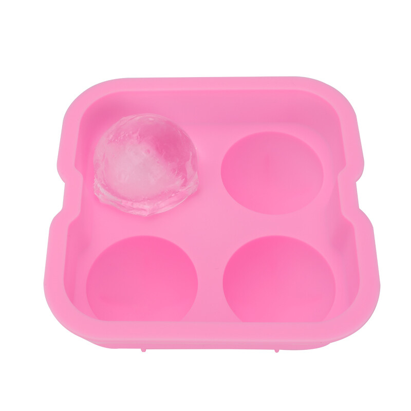 ICE Balls Maker Round Sphere Tray Mold Cube Whiskey Ball Silicone+Water Funnel