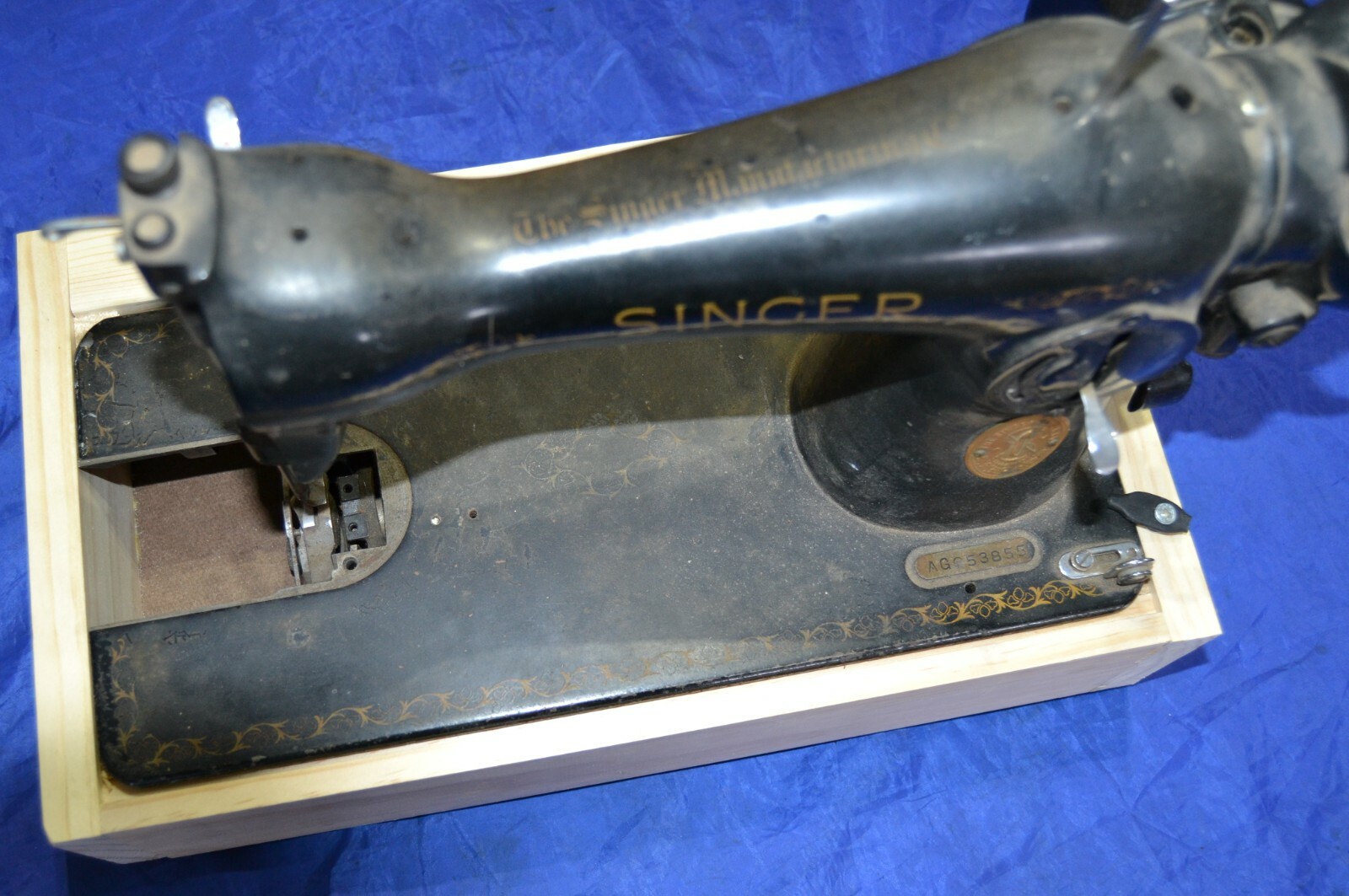 BASE WOOD FOR SINGER SEWING MACHINES 15 CLASS-15-90, 15-91 OTHER/66/27/127/201