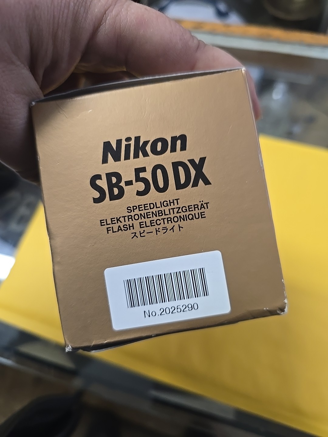 MINT Cond. Nikon Speedlight SB-50DX Flash w/case Shoe Mount