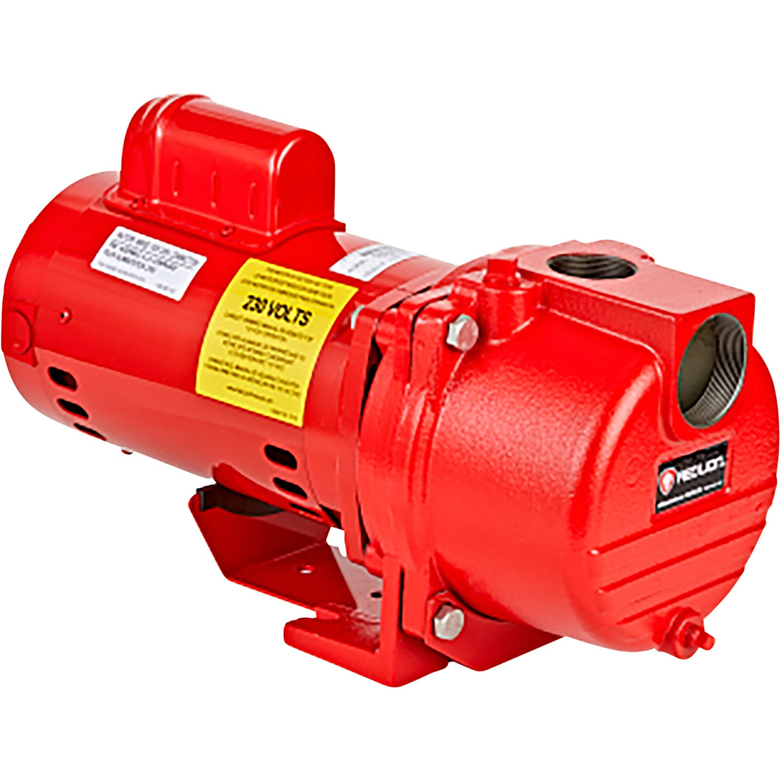 Red Lion Cast Iron Sprinkler Pump, 4560 GPH, 2 HP, 2in. and 1 1/2in. Ports,