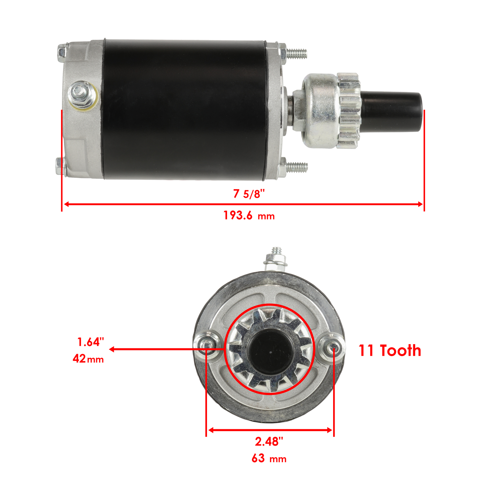 Starter for Johnson 20 25 28 30 35 40 HP 20HP 25HP 28HP 30HP 35HP 40HP 1980-2005