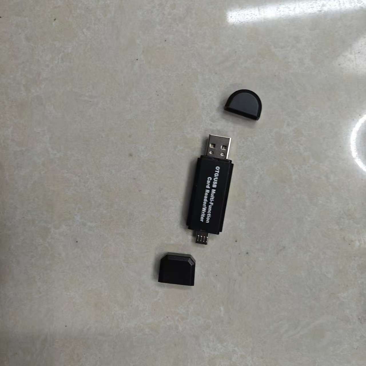 Micro USB OTG to USB 2.0 Adapter SD/Micro SD Card Reader With Standard USB Male