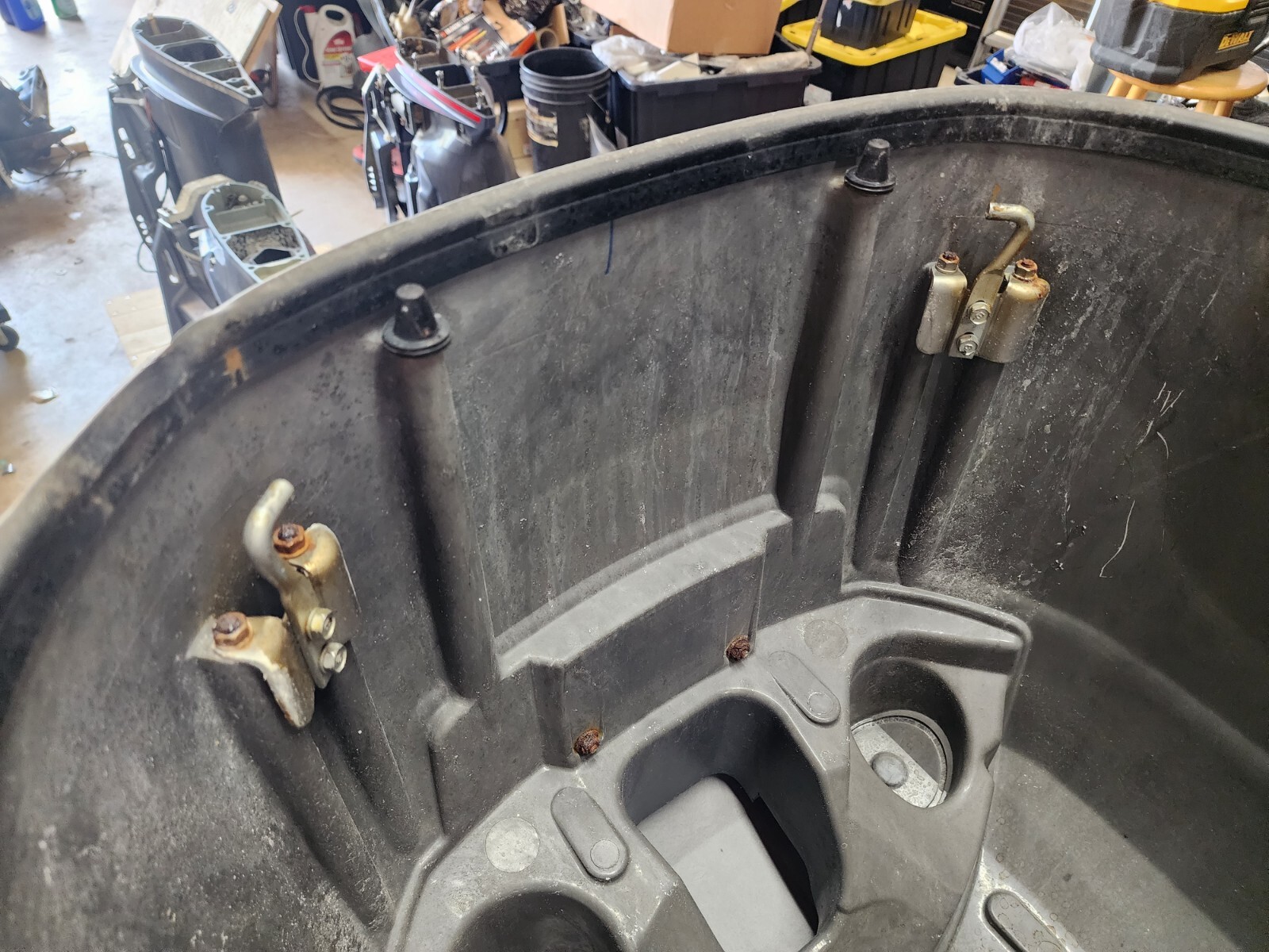 YAMAHA TOP COWLING ASSY, 67H-42610-00-4D, 2002 200HP OX66 2.6L, 83EP-46