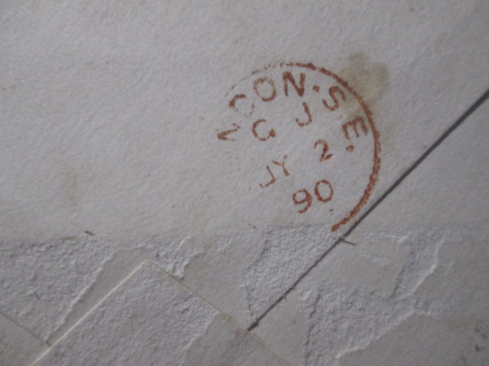 QV 1890 Uniform Penny Postage Jubilee One Penny card & envelope, Lombard St