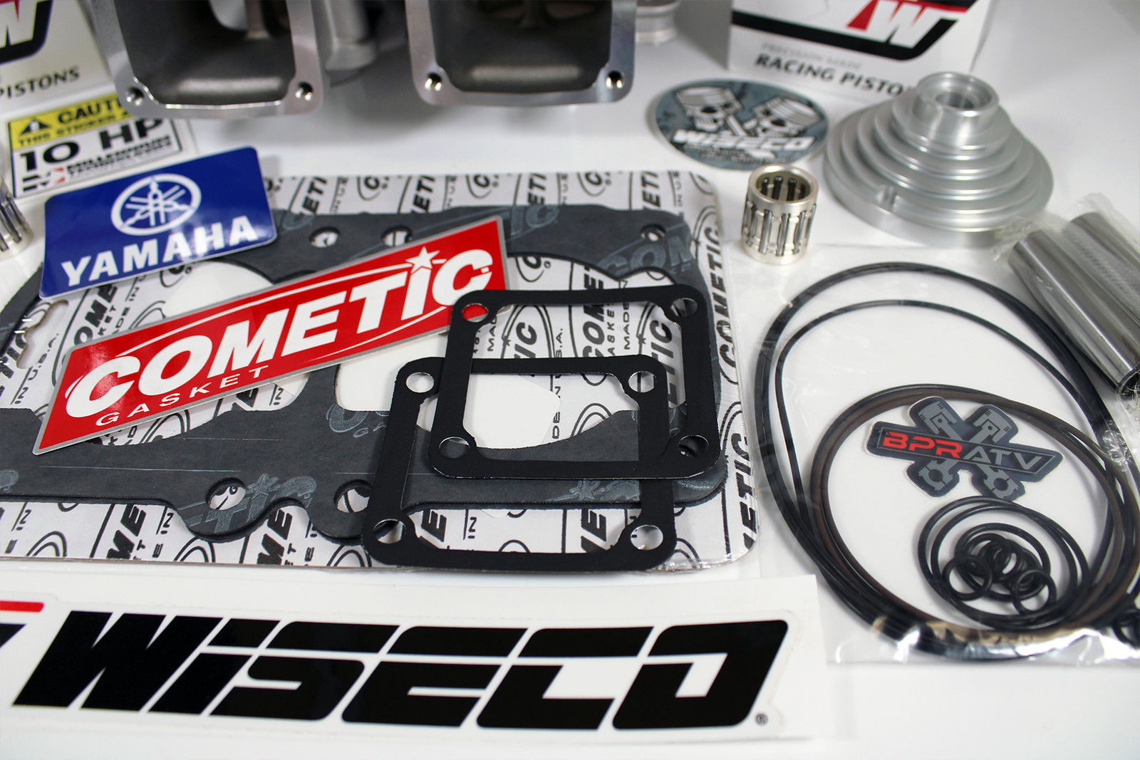 Yamaha Banshee Athena Style 68mm 400cc Big Bore Cylinders Wiseco Pistons & Domes