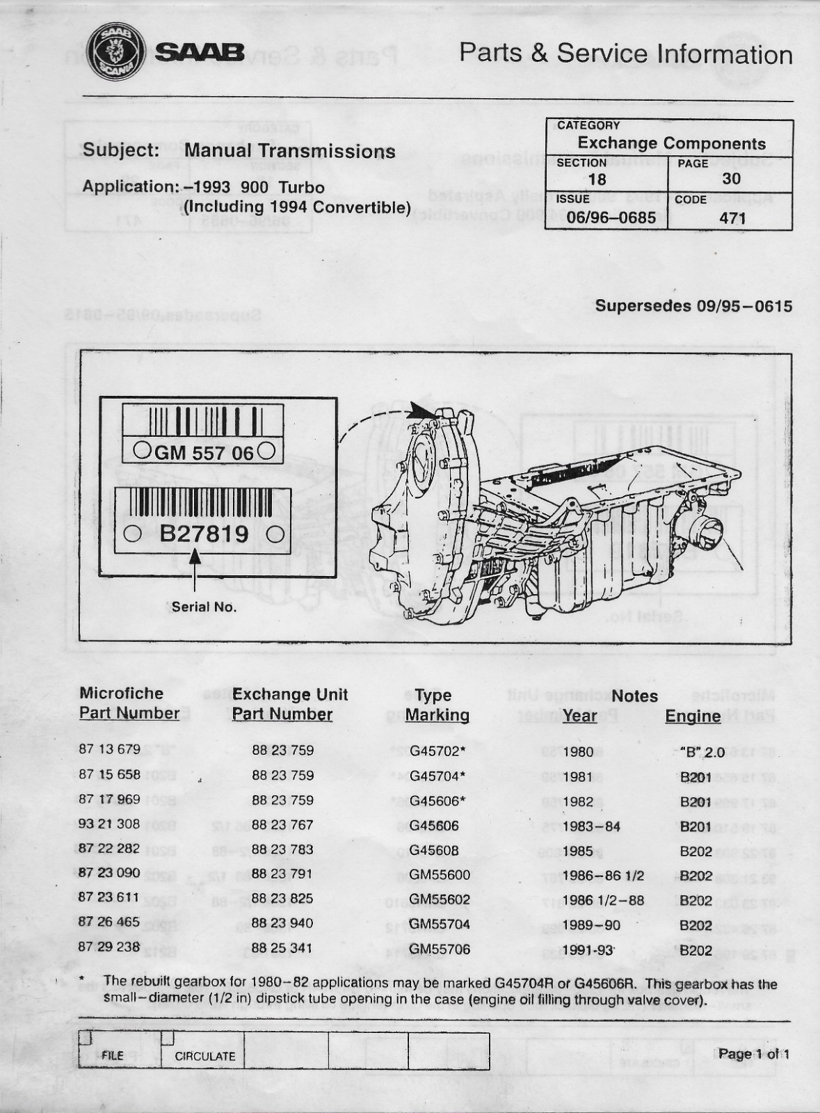 Saab Synchronizer Ring C900 5 Speed Manual 1991-1993, 1994 Convertible | 8728529