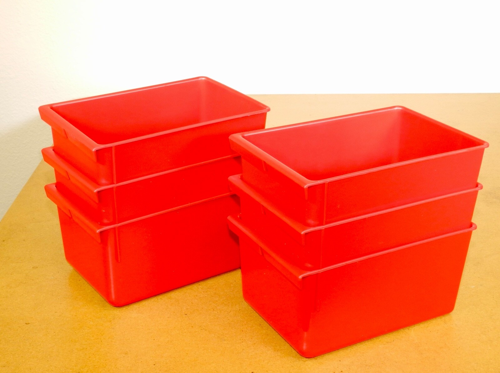 Hanging bin pack of 6