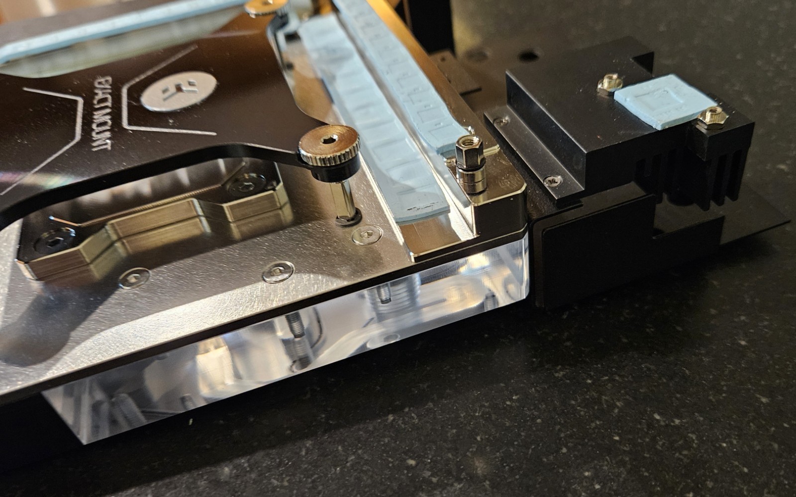 EK-Quantum Momentum2 Aorus Z790 Master X D-RGB CPU & MOSFET Water Block