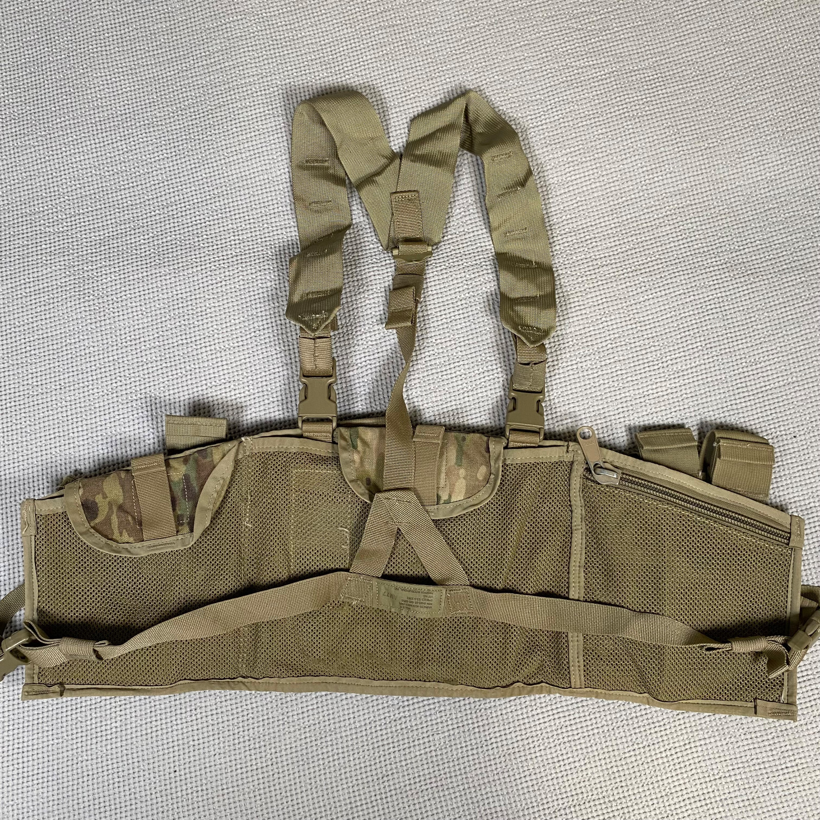 OCP Multicam TAP Panel Tactical Assault Chest Rig Harness Vest USGI ARMY MOLLE