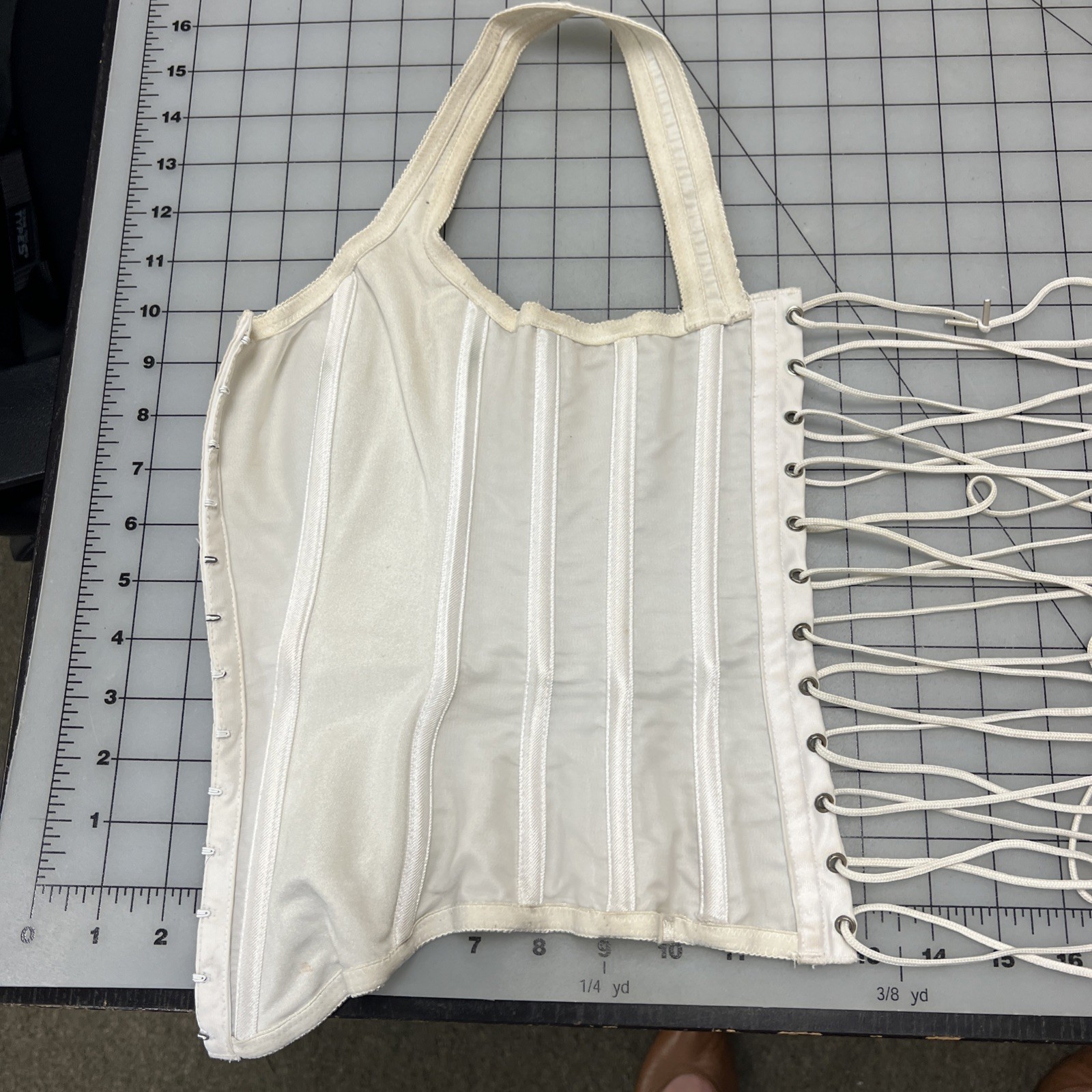 'Fredericks of Hollywood' Edwardian-Style Stretchy Corset, fits a 24"-28" Waist