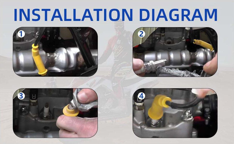 Ignition Coil & Spark Plug for Honda ATV Rancher 420 TRX420 07 08 09 10 11 12 13