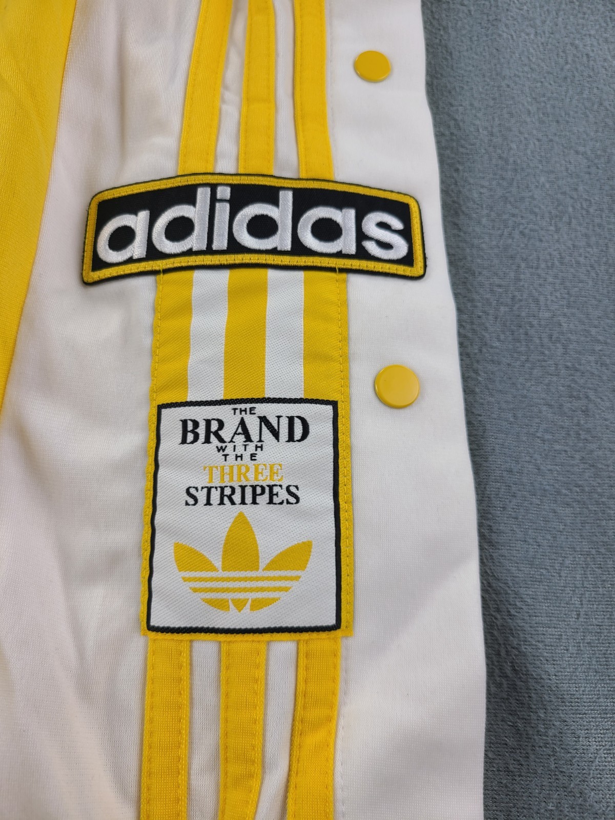 adidas Women's Originals Adibreak Iconic Pants snap-button side Size Small NWT