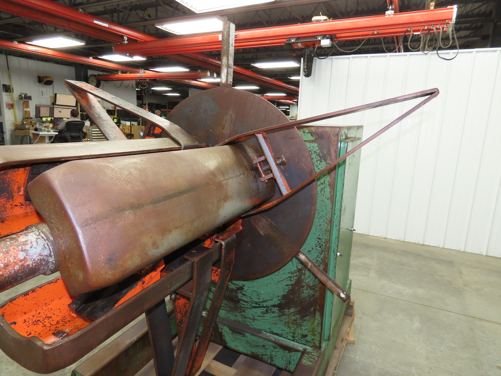 American Steel Line 1000 Coil Stock Uncoiler 6000lbs 16-20"ID 22"W Decoiler