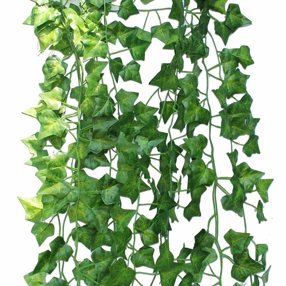 6 PACK 6.5 Ft Artificial Hanging Garland Ivy Leaves Plants Vines Home Decor USA