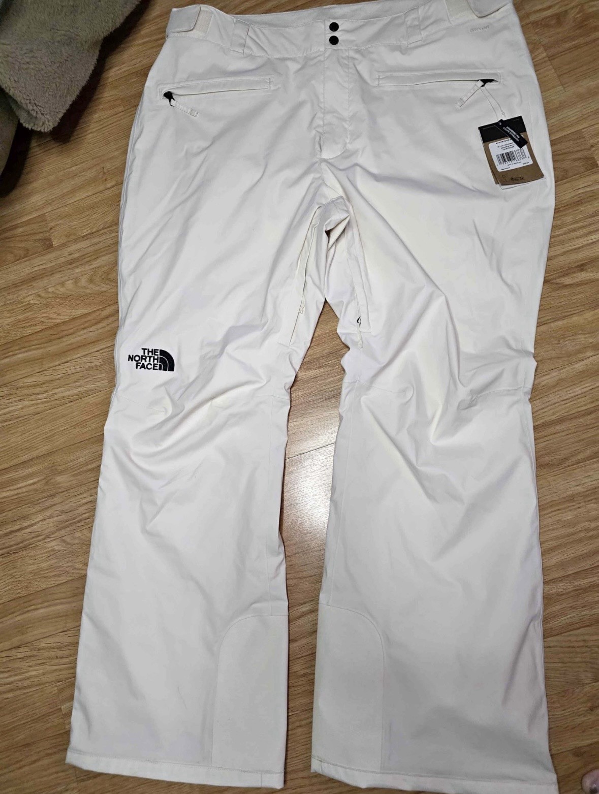 The North Face Freedom Women's Size XXL Off White Insulated Snow Pants - NEW