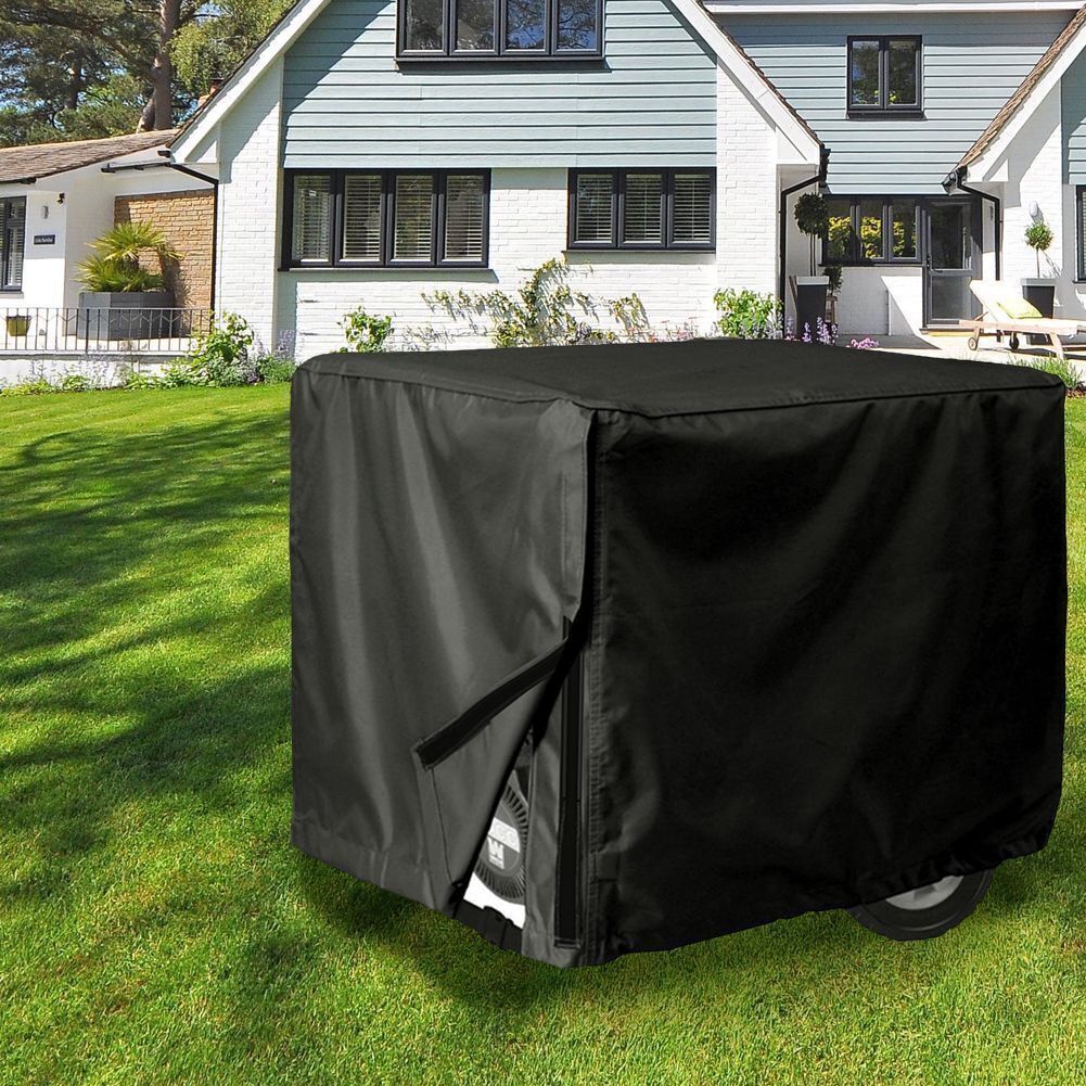 600D Heavy Duty Thicken Waterproof Generator Cover Large Universal 38"x28"x30"