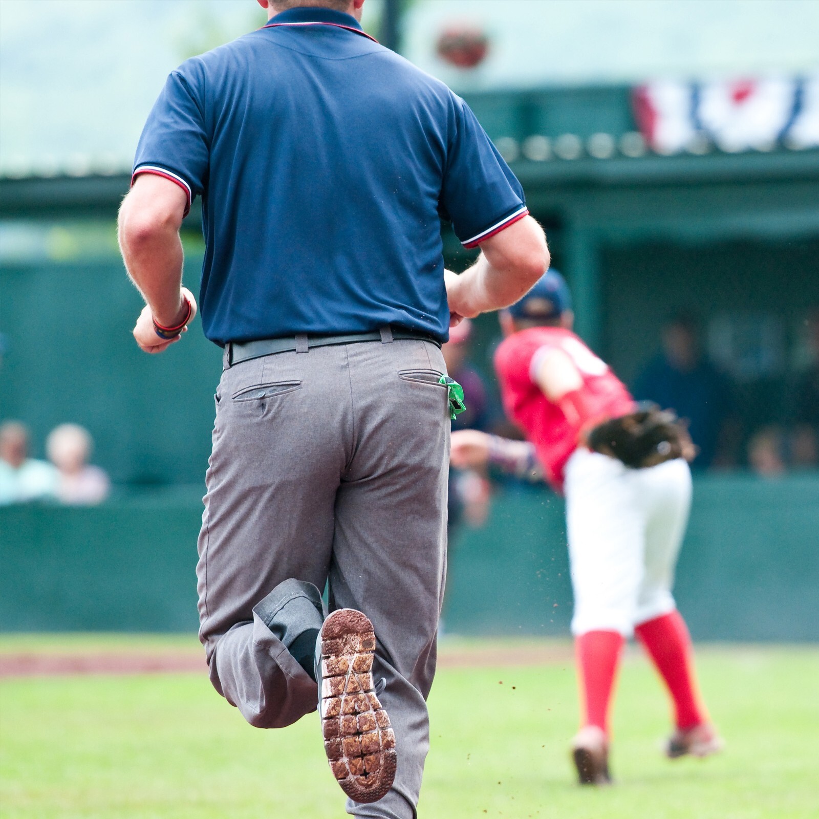 Murray Sporting Goods Navy Blue Short Sleeve Baseball and Softball Umpire Shirt