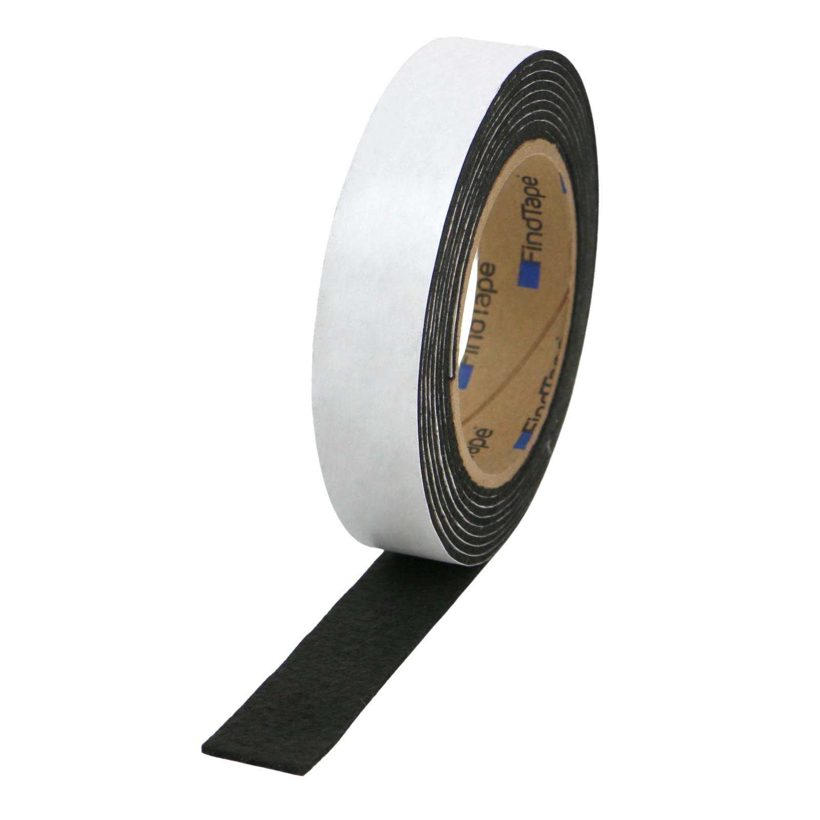 FindTape PF2MM Premium Polyester Felt Tape [2mm thick]: 1 in. x 120 in. (Black)