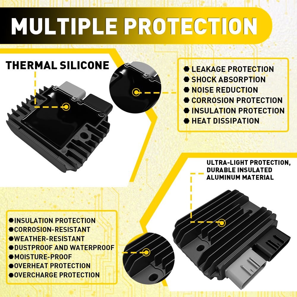 For Kawasaki ZX6R ZX-6R Ninja ZX636 2009-2012 Regulator Rectifier