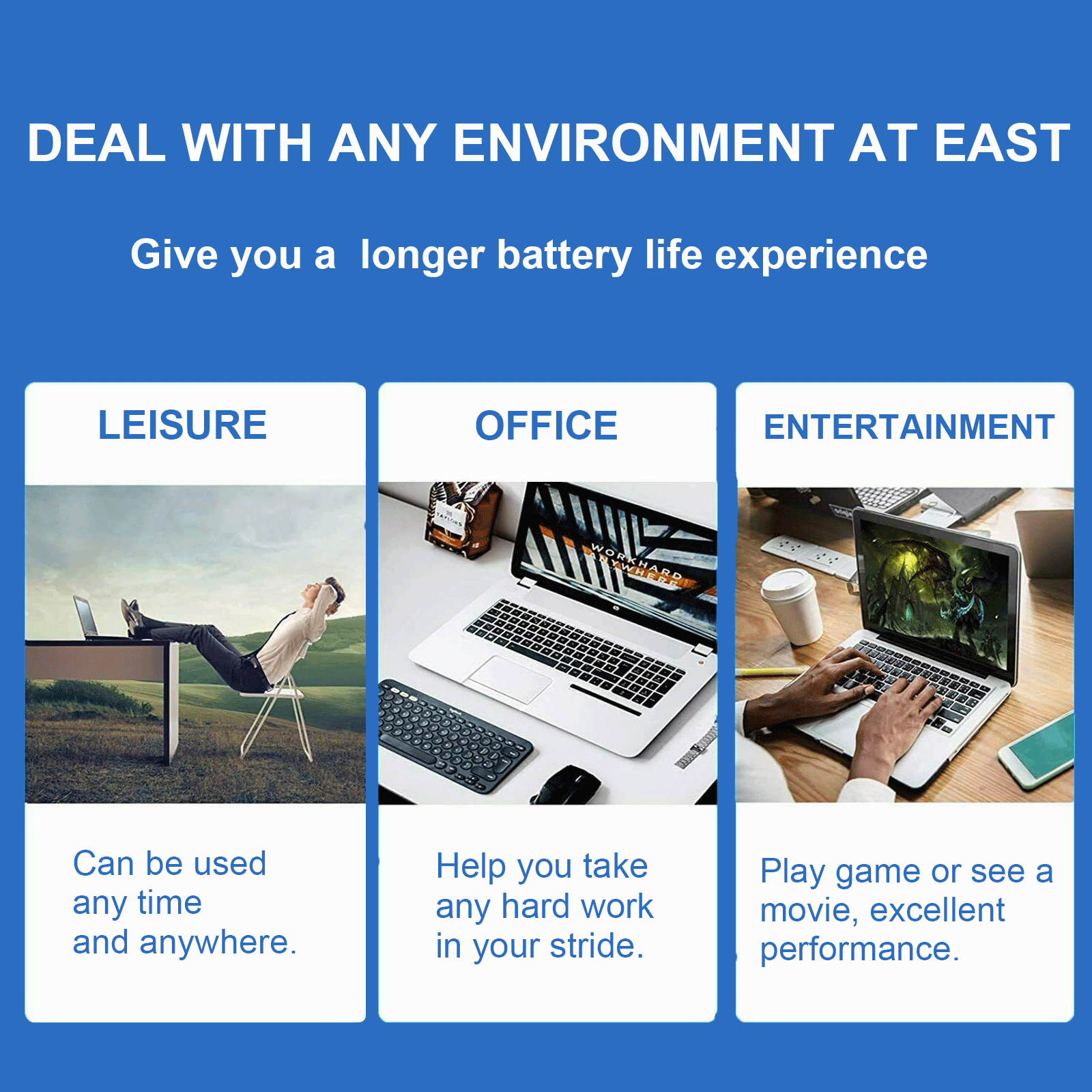 33YDH Battery For Dell Latitude 3380 3480 3490 3590 3580 Inspiron 15 17 7000 US