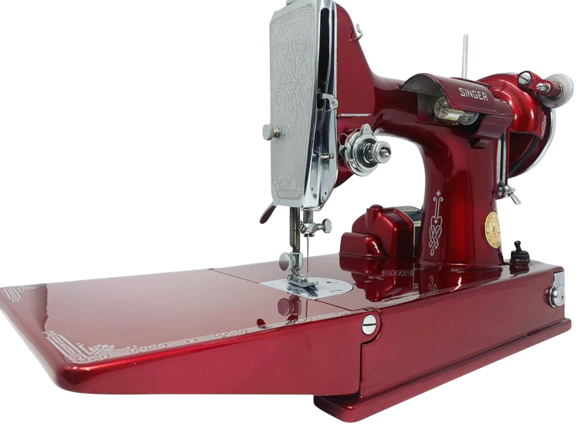Singer Featherweight 221 Sewing Machine Custom Painted Color of Choice