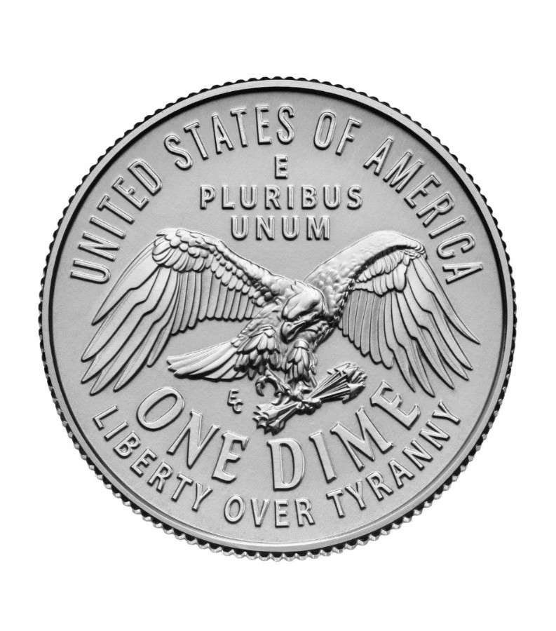 2 Rolls of 2026 P Philadelphia DIMES. All Tails/Tails on ends. Free Shipping