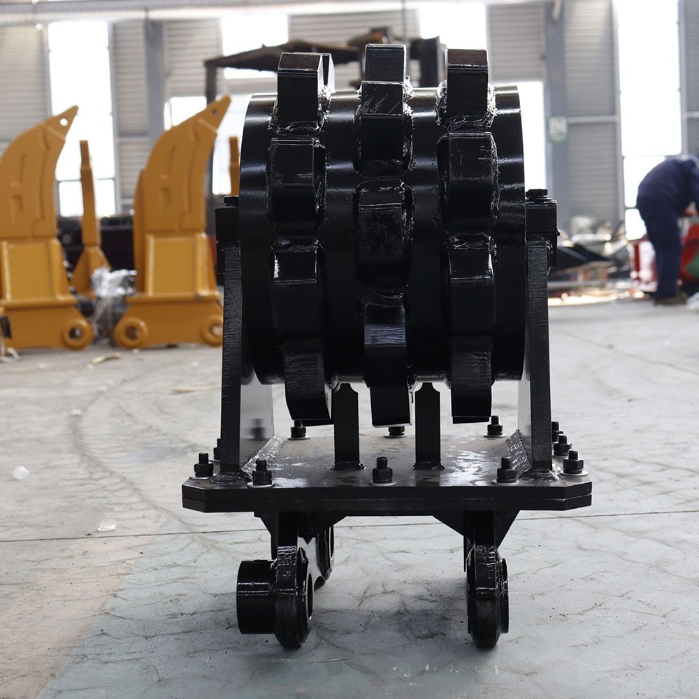 Compaction Wheel for CAT 305 Excavator | Heavy Duty Trench Roller Attachment