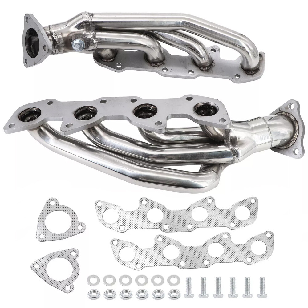 Stainless Steel Headers For 2000-2004 Toyota Tundra Sequoia UCK 4.7L V8 2UZ-FE