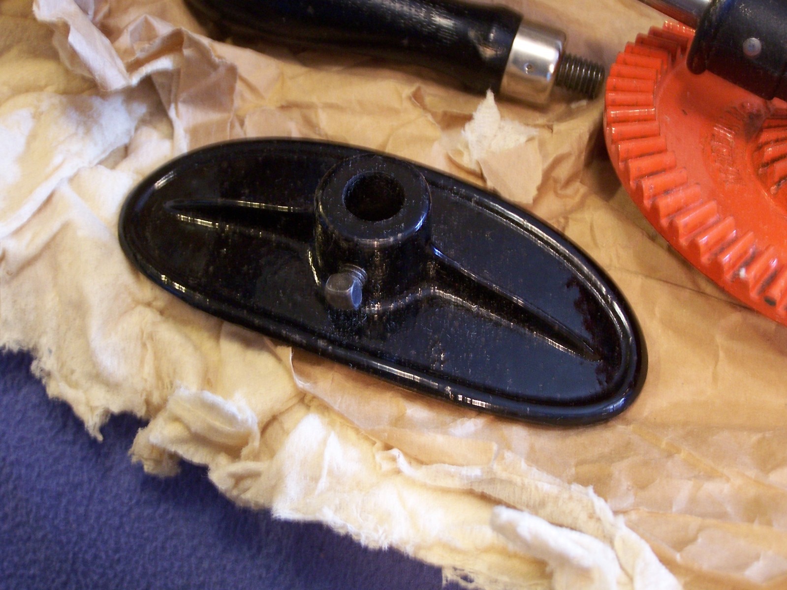 NOS Stanley Sweetheart marked No 742 breast drill 2 speed in original tarred box