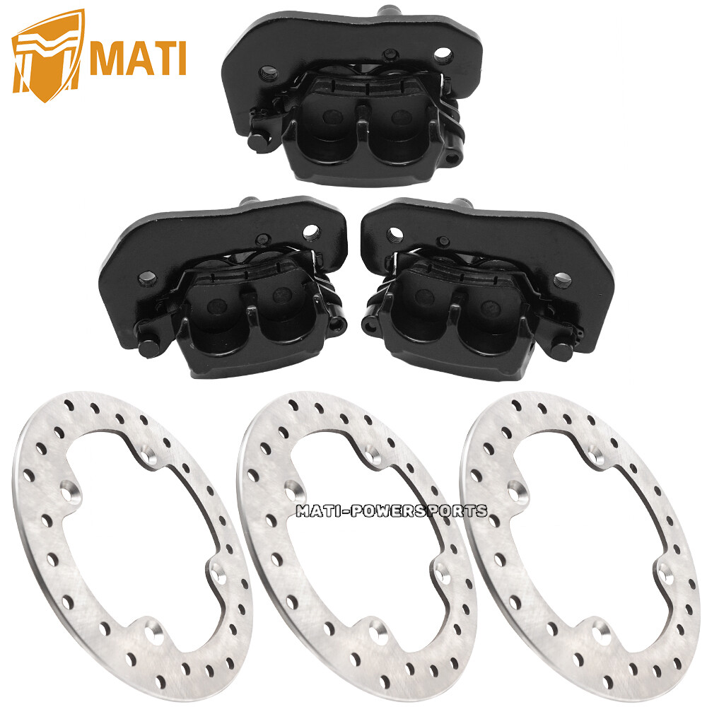 Front/Rear Brake Disc&Calipers for Can-Am Outlander 1000 850 800 650 570 500 450