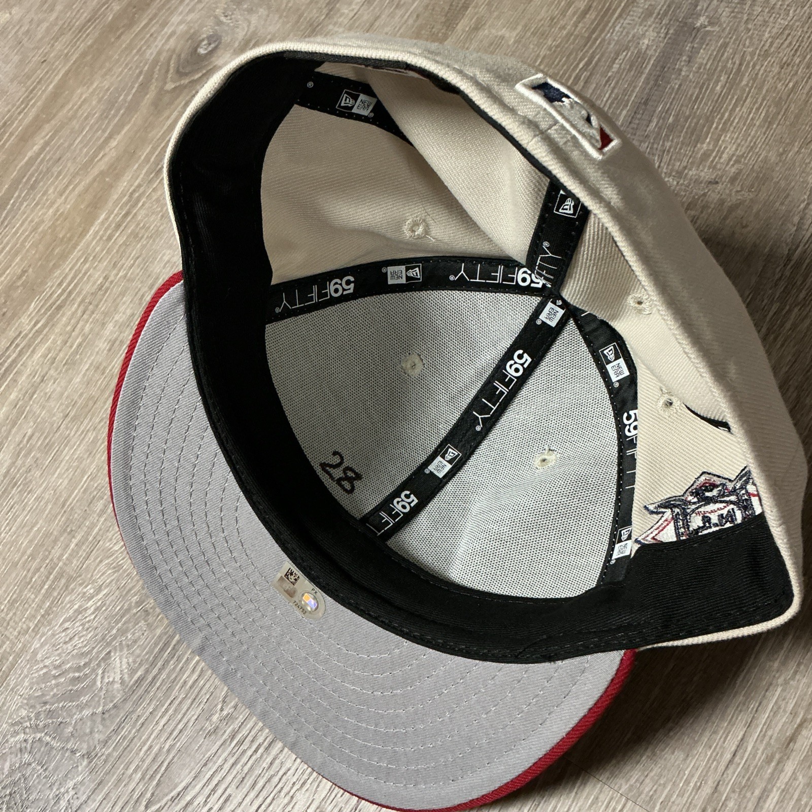 Alec Bohm 2024 Phillies 4th Of July Team / Game Issued Hat - MLB COA