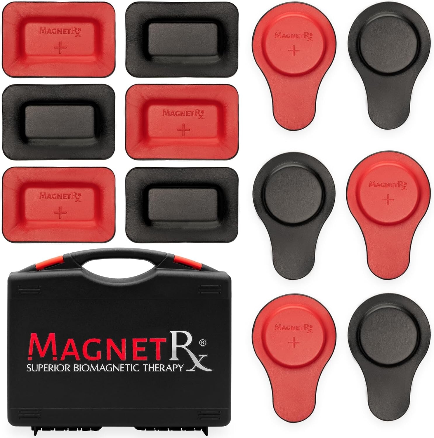 MagnetRX Biomagnetic Therapy Magnets Kit (12 Mixed Units)
