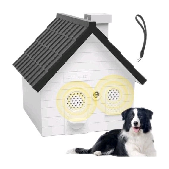 3 Modes 50Ft Ultrasonic Dog Bark Deterrent Device Weatherproof Safe Anti Bark