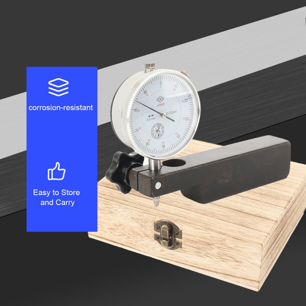 0.00039 Inch Cylinder Liner Protrusion Measurement Tool Dial Indicator 0-10mm