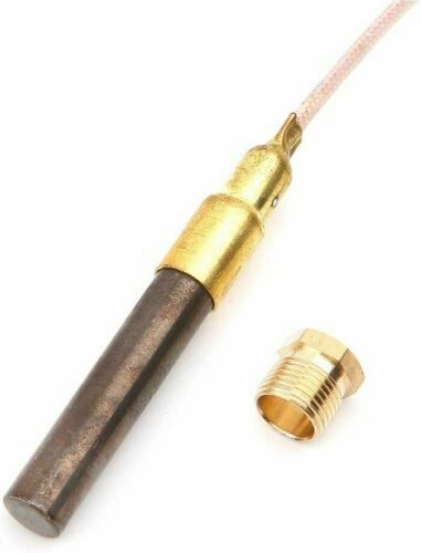 Gas Fireplace 24" Thermocouple 750℃ Millivolt Replacement Thermopile...