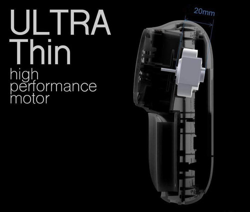 Rechargeable Fabric Shaver, Magictec Lint Remover Sweater Defuzzer Black