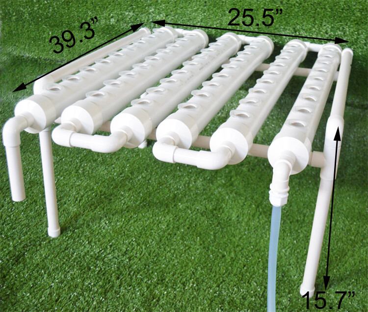 54 Plant Sites Hydroponic Site Grow Kit with Pump Water Culture Garden System