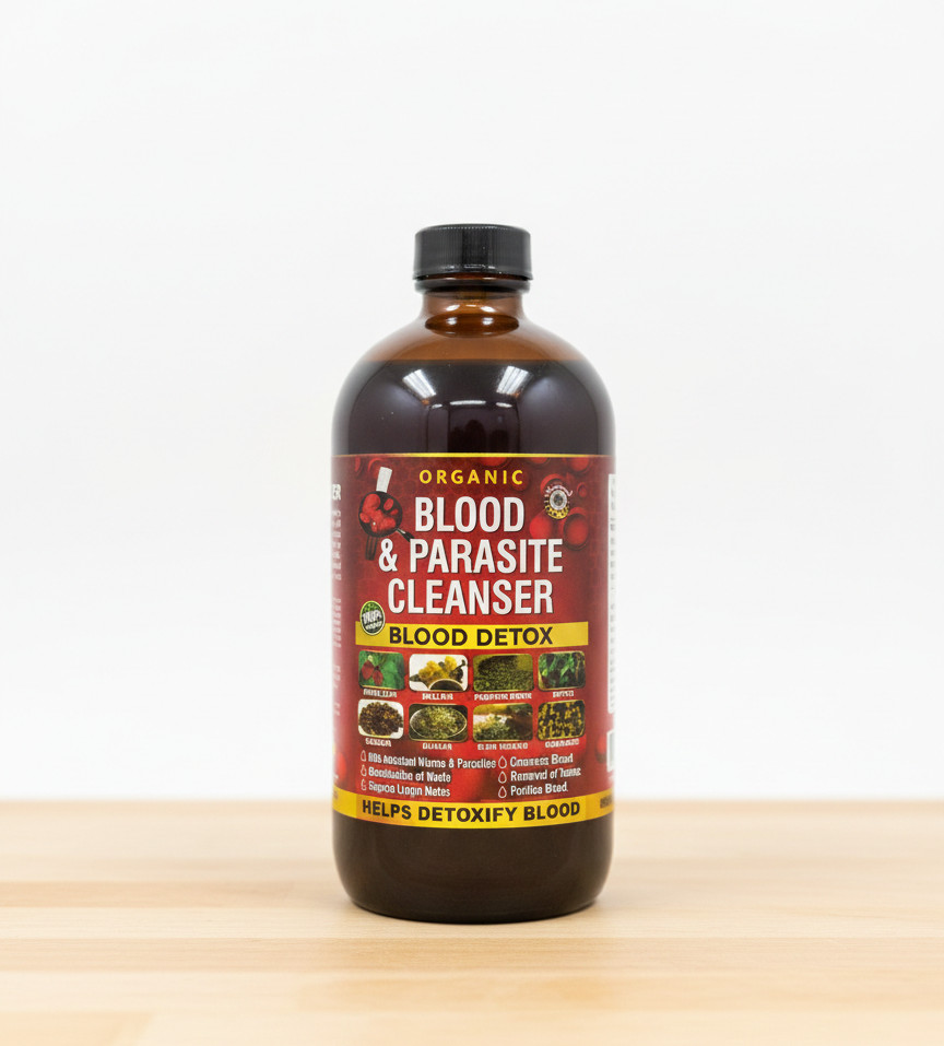 Blood & Parasite Cleanser Detox Formula 16 oz Bottle