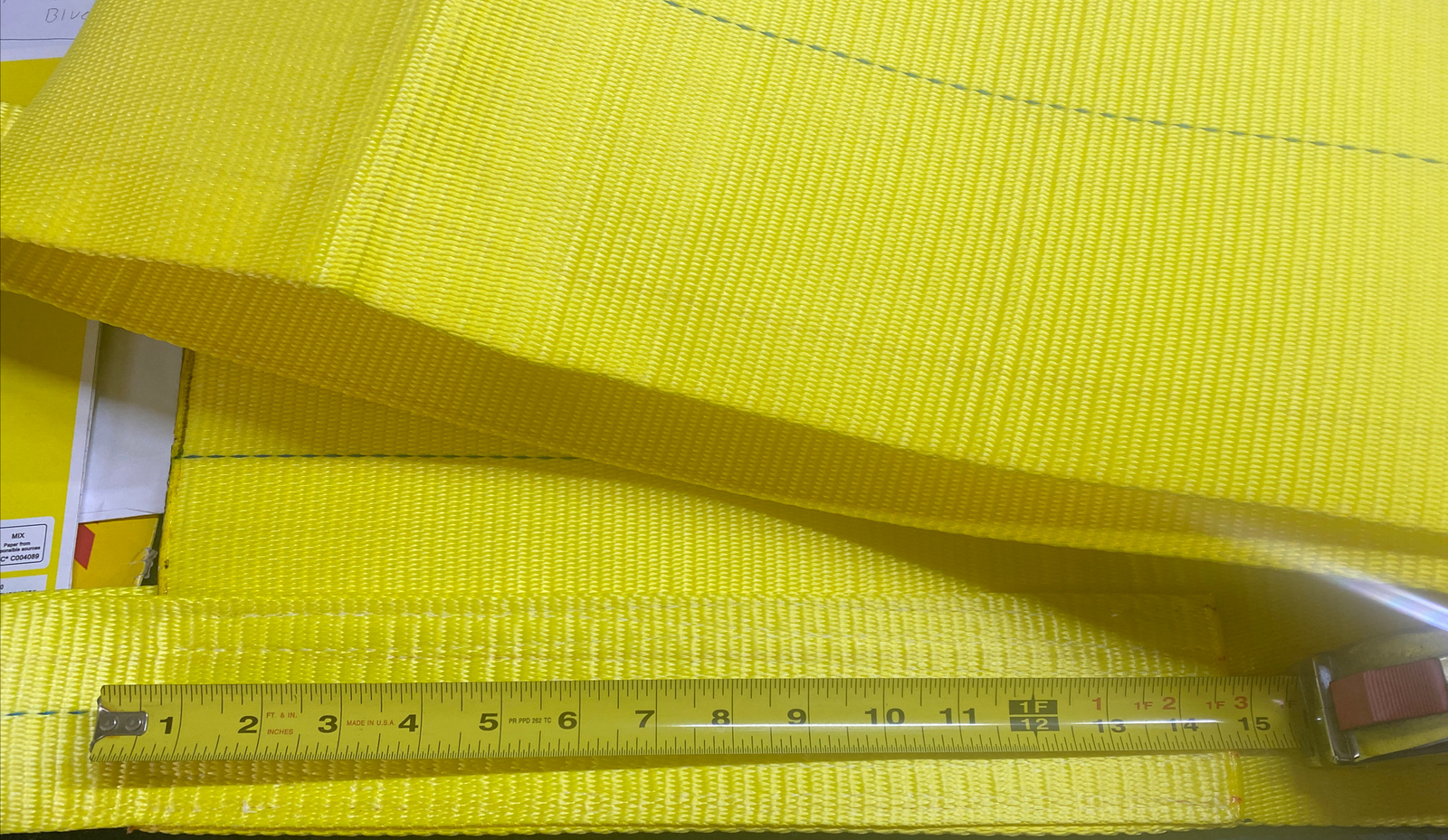 HORSE, COW, LARGE ANIMAL LIFTING STRAP, SLING EXTRICATION RESCUE MADE IN THE USA